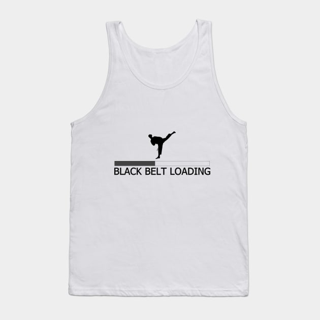 Black belt loading Tank Top by ChoiKwangDoSTORE